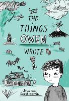 Book Cover for The Things Owen Wrote by Jessica Scott Kerrin