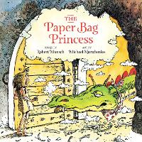 Book Cover for Paper Bag Princess (Board Book Unabridged) by Robert Munsch