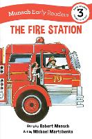 Book Cover for The Fire Station Early Reader by Robert Munsch