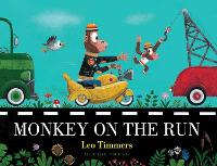 Book Cover for Monkey on the Run by Leo Timmers