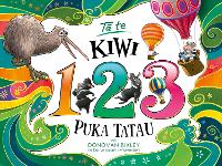 Book Cover for Ta te Kiwi 123 Puka Tatau by Donovan Bixley