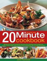 Book Cover for Best-ever 20 Minute Cookbook by Jenni Fleetwood