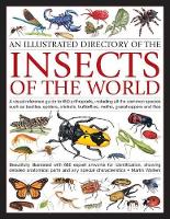 Book Cover for Illustrated Directory of Insects of the World A Visual Reference Guide to 650 Arthropods, Including All the Common Species Such as Beetles, Spiders, Crickets, Butterflies, Moths, Grasshoppers and Flie by Martin Walters