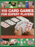 Book Cover for 110 Card Games for Expert Players by Jeremy Harwood