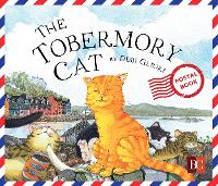 Book Cover for The Tobermory Cat Postal Book by Debi Gliori