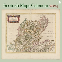 Book Cover for Scottish Maps Calendar 2024 by 