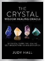 Book Cover for Crystal Wisdom Healing Oracle by Judy Hall