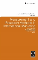 Book Cover for Measurement and Research Methods in International Marketing by Marko Sarstedt