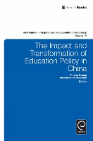 Book Cover for The Impact and Transformation of Education Policy in China by Alexander W. Wiseman