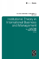 Book Cover for Institutional Theory in International Business by Laszlo Tihanyi