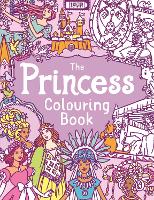 Book Cover for The Princess Colouring Book by Ann Kronheimer