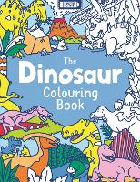 Book Cover for The Dinosaur Colouring Book by Jake McDonald