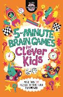 Book Cover for 5-Minute Brain Games for Clever Kids® by Gareth Moore