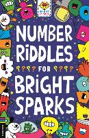 Book Cover for Number Riddles for Bright Sparks by Gareth Moore