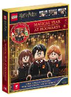 Book Cover for LEGO® Harry Potter™: Magical Year at Hogwarts (with 70 LEGO bricks, 3 minifigures, fold-out play scene and fun fact book) by LEGO®, Buster Books