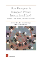 Book Cover for How European is European Private International Law by Eva-Maria Kieninger