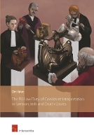 Book Cover for The Eu Law Duty of Consistent Interpretation in German, Irish and Dutch Courts by Sim Haket