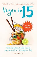 Book Cover for Vegan in 15 by Kate Ford
