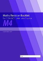 Book Cover for Maths Revision Booklet M4 for CCEA GCSE 2-tier Specification by Neill Hamilton