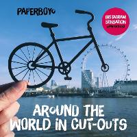 Book Cover for Around the World in Cut-Outs by Paperboyo