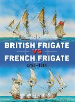 Book Cover for British Frigate vs French Frigate by Mark Lardas
