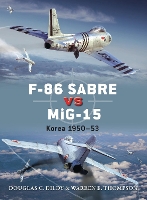 Book Cover for F-86 Sabre vs MiG-15 by Douglas C. Dildy, Warren (Author) Thompson