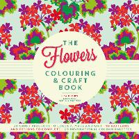 Book Cover for The Flowers Colouring & Craft Book by Lisa Hughes