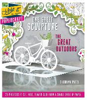 Book Cover for One Sheet Sculpture - The Great Outdoors by Shobhna Patel