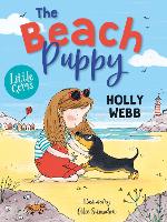 Book Cover for The Beach Puppy by Holly Webb