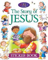 Book Cover for The Story of Jesus Sticker Book by Juliet David