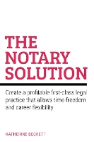 Book Cover for The Notary Solution by Katherine Beckett