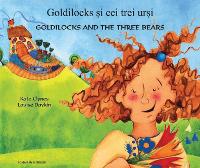 Book Cover for Goldilocks & the Three Bears in Romanian & English by Kate Clynes