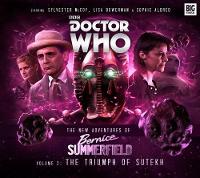 Book Cover for The New Adventures of Bernice Summerfield: The Triumph of the Sutekh by Guy Adams, James Goss, Una McCormack