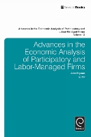 Book Cover for Advances in the Economic Analysis of Participatory and Labor-Managed Firms by Alex Bryson