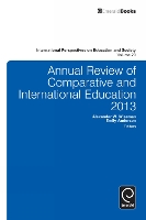 Book Cover for Annual Review of Comparative and International Education 2013 by Alexander W. Wiseman