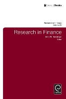 Book Cover for Research in Finance by John W. Kensinger