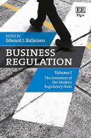 Book Cover for Business Regulation by Edward J Balleisen