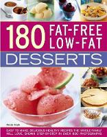 Book Cover for 180 Fat-Free Low-Fat Desserts by Wendy Doyle