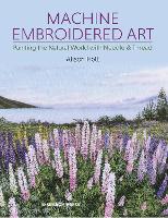 Book Cover for Machine Embroidered Art by Alison Holt