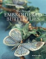 Book Cover for The Art of Embroidered Butterflies (paperback edition) by Jane E. Hall