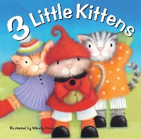 Book Cover for 3 Little Kittens by Brolly Books