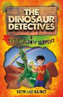 Book Cover for The Dinosaur Detectives in The Rainbow Serpent by Stephanie Baudet