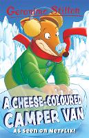 Book Cover for A Cheese-Coloured Camper Van by Geronimo Stilton