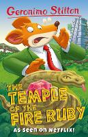 Book Cover for The Temple Of The Fire Ruby by Geronimo Stilton