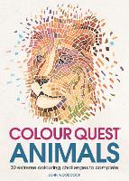 Book Cover for Colour Quest® Animals by John Woodcock