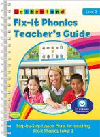 Book Cover for Fix-it Phonics - Level 2 - Teacher's Guide (2nd Edition) by Lisa Holt