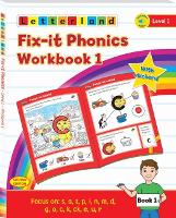 Book Cover for Fix-It Phonics - Level 1 - Workbook 1 (2Nd Edition) by Lisa Holt