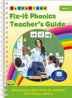 Book Cover for Fix-it Phonics - Level 3 -Teacher's Guide (2nd Edition) by Lisa Holt