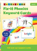 Book Cover for Fix-it Phonics - Level 3 - Keyword Cards (2nd Edition) by Lisa Holt