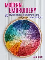 Book Cover for Modern Embroidery by Laura Strutt